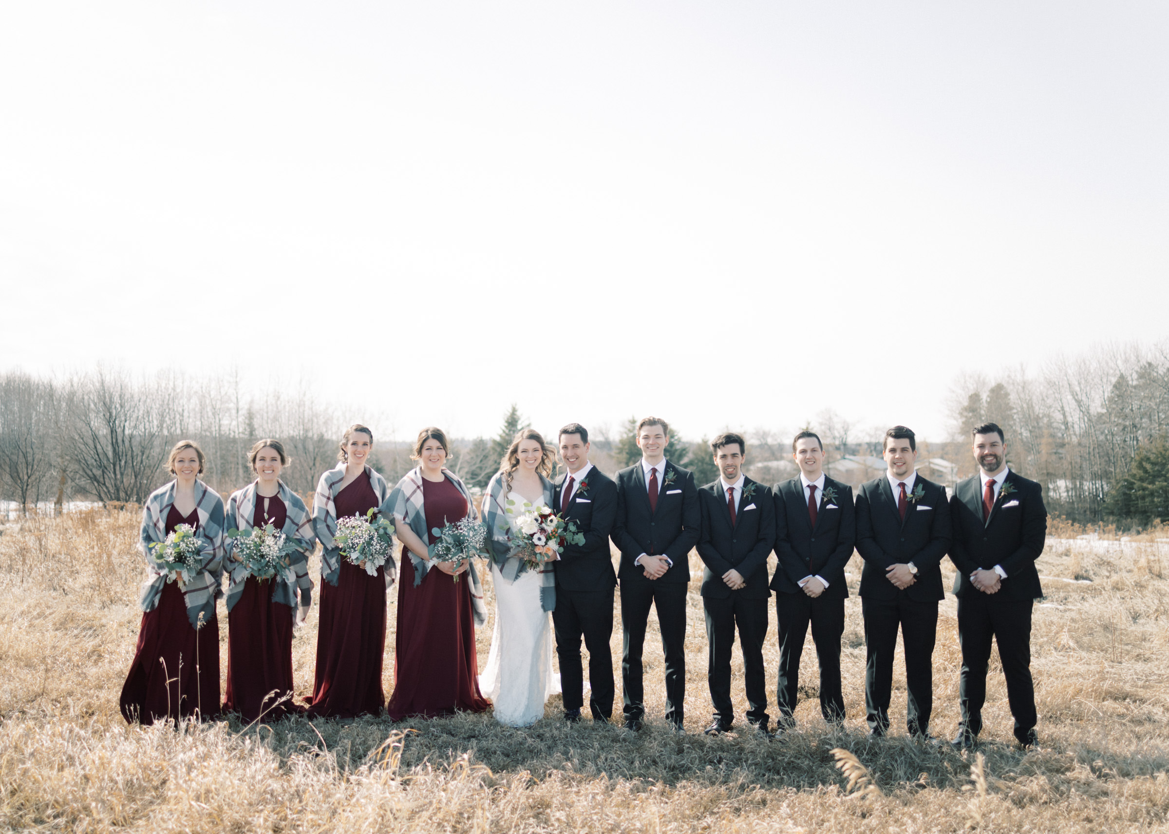 Edmonton Wedding Group Photo