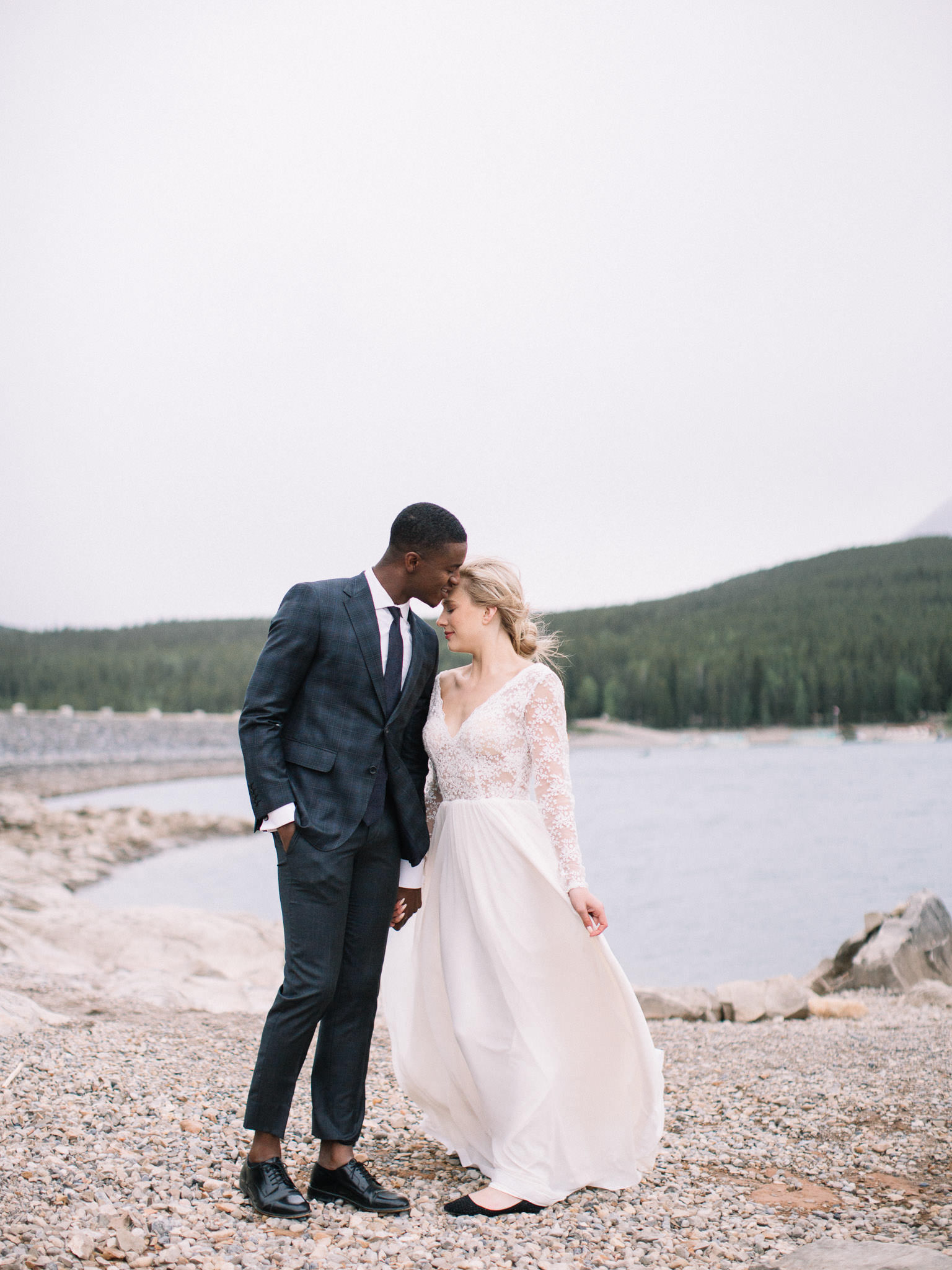 Wedding photo of a Bridal Shoot in Banff