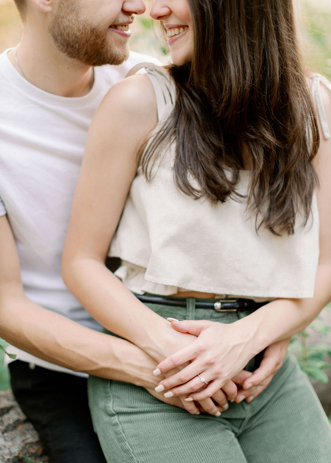 Sunset engagement session - Wedding Photographer in Montreal