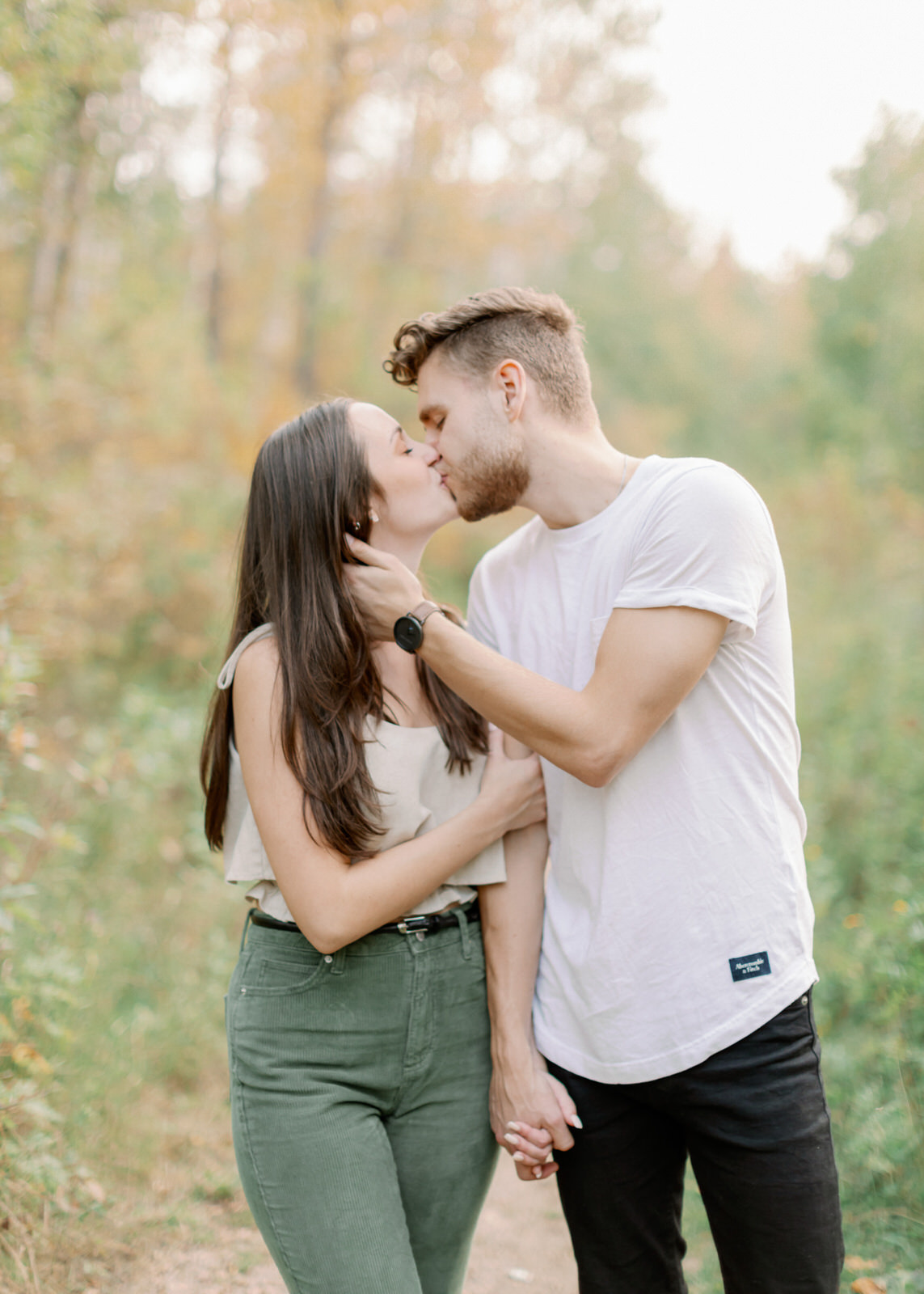 Sunset engagement session - Wedding Photographer in Montreal