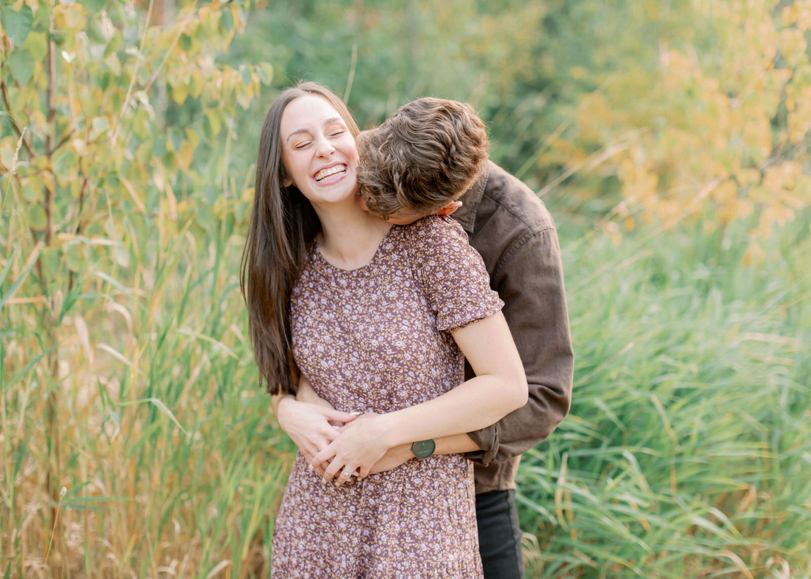 Sunset engagement session - Wedding Photographer in Montreal