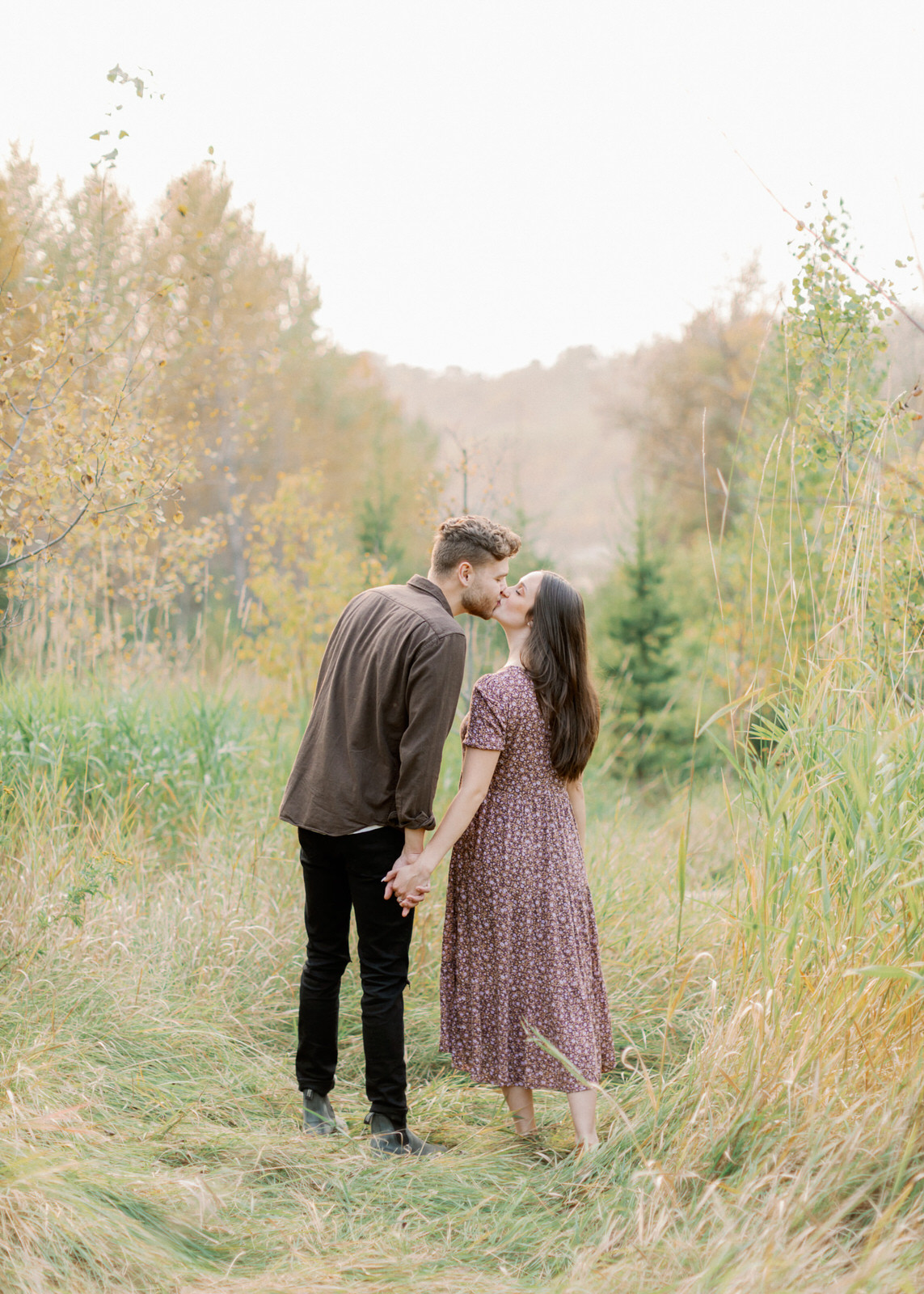 Sunset engagement session - Wedding Photographer in Montreal