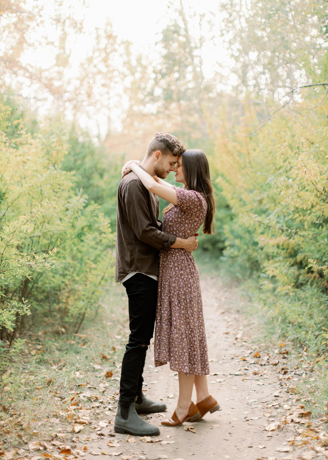 Sunset engagement session - Wedding Photographer in Montreal