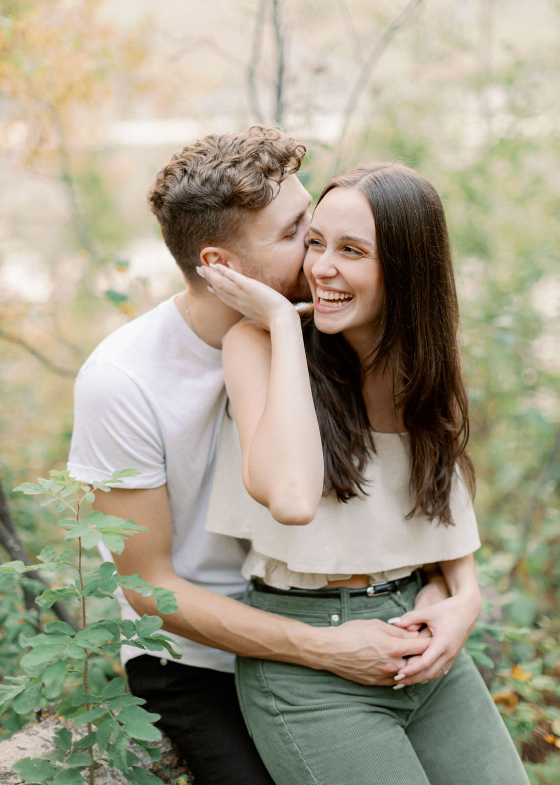 Sunset engagement session - Wedding Photographer in Montreal