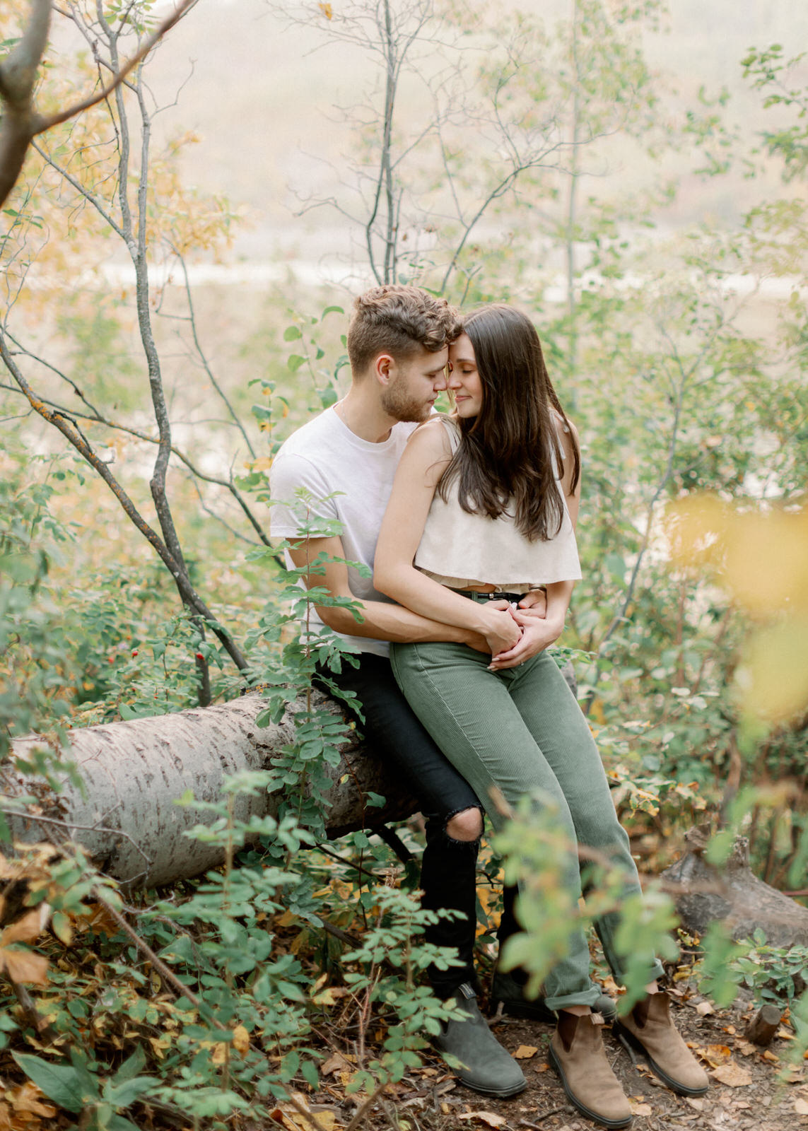 Sunset engagement session - Wedding Photographer in Montreal