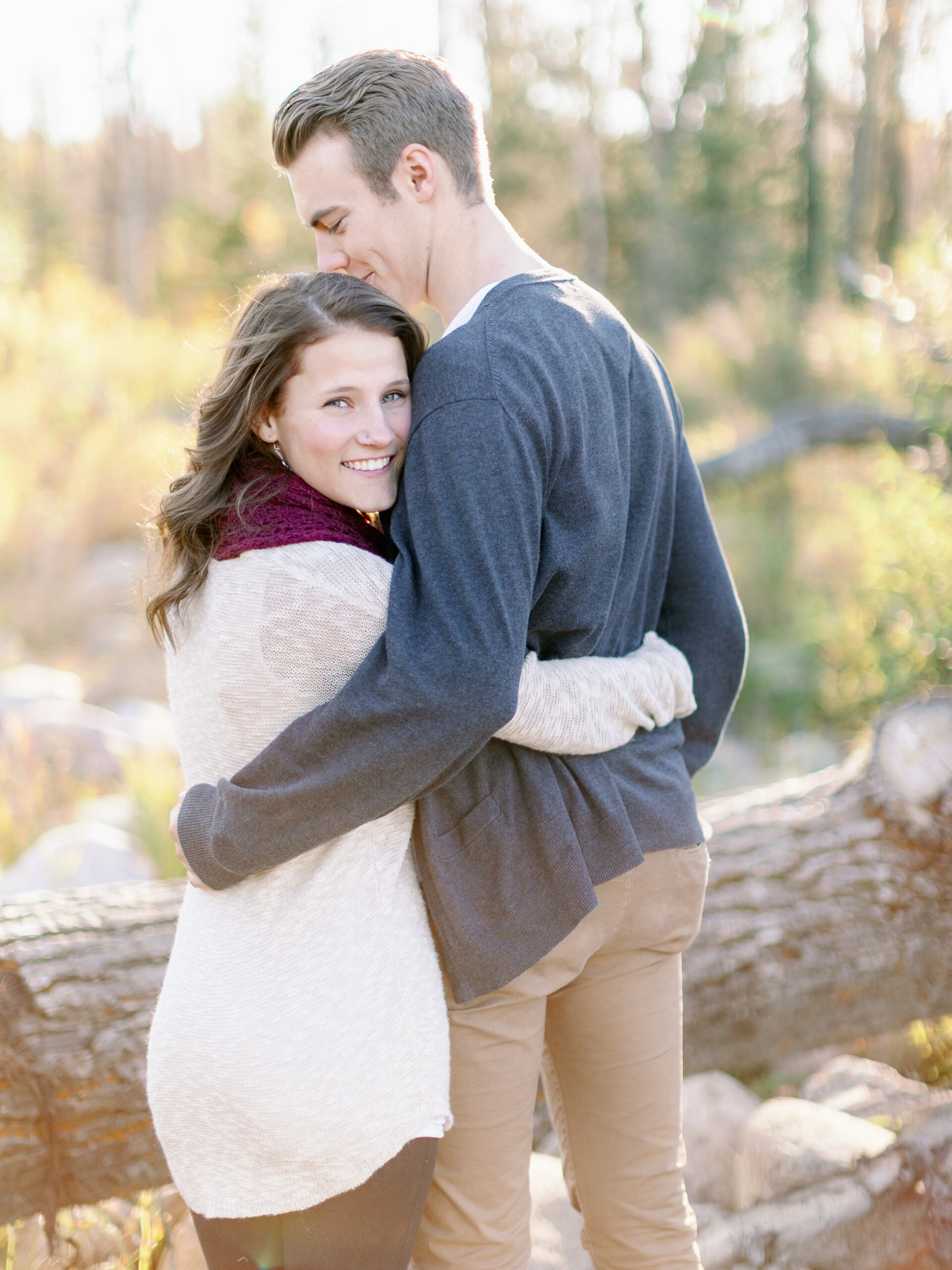 fall engagement session - Montreal wedding photographer
